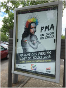 Couverture de l'article "la GAYSTAPO s'affiche à Tours avec la complicité de la municipalité"