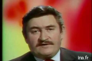 Images d’archives – François Brigneau présente le Parti des Forces Nouvelles à la télévision
