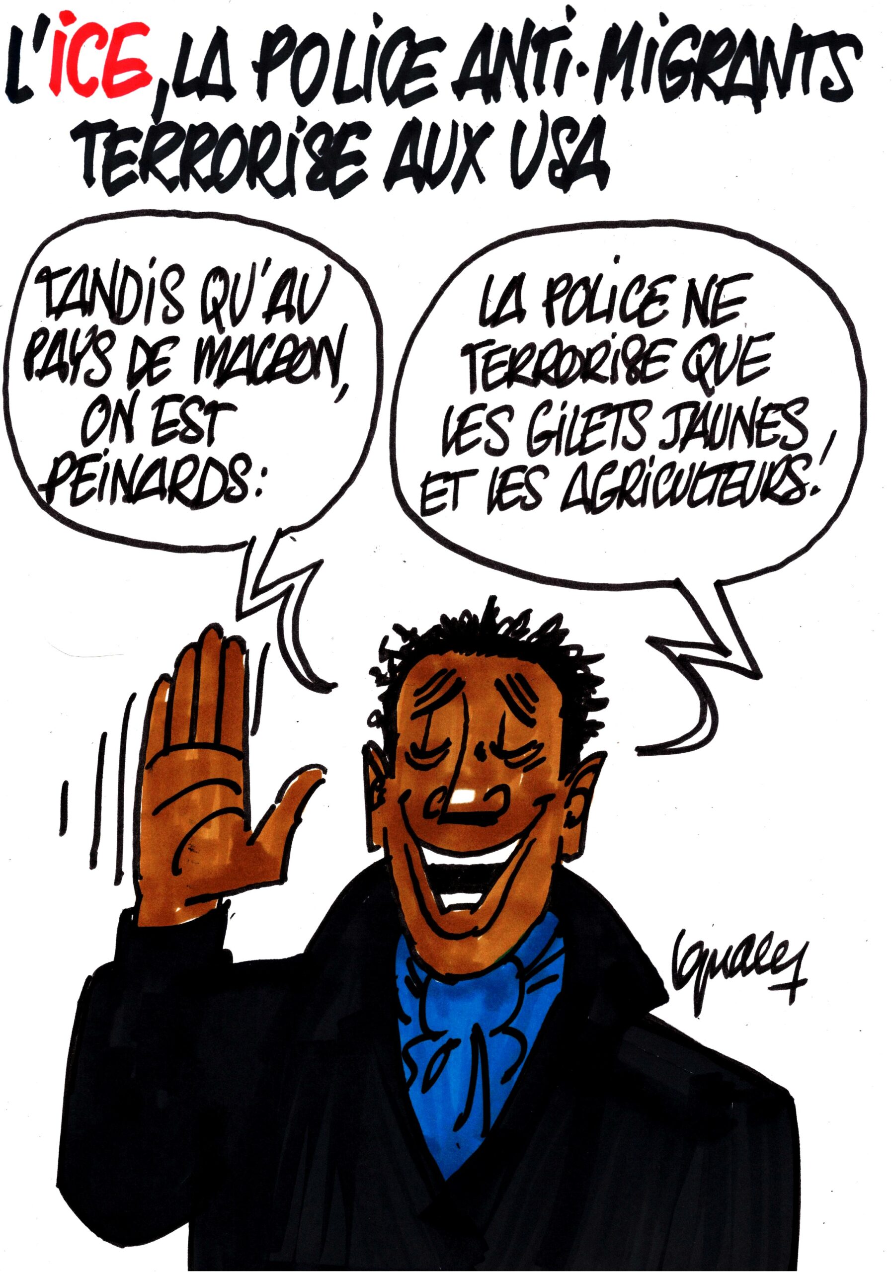 Ignace - L'ICE, la police anti-migrants terrorise aux USA