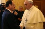 La rencontre entre le Pape François et François Hollande en photos