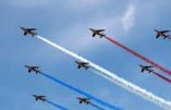 La Patrouille de France fête la saint Valentin.