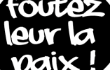 L’association Foutez-leur la paix soutient la journée de retrait des écoles du 31 mars