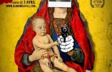Les affiches blasphématoires et antichrétiennes du film “Au nom du Fils”