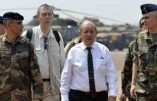 Jean-Yves Le Drian reconnait les conditions de vie rudes des militaires français en Centrafrique
