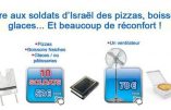 Déductibilité fiscale supprimée pour Civitas mais autorisée pour offrir des pizzas aux soldats israéliens