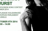Conchita Wurst promu par le Parlement Européen