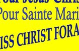 La mobilisation corse contre le Piss Christ ne faiblit pas