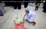 Des enfants musulmans formés à l’égorgement du mouton, aux égorgements de l’État Islamique (Vidéo)