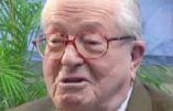 Jean-Marie Le Pen réitère son appel au boycott du vote interne au FN – 404ème Journal de bord