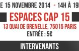 Assises de la remigration ce samedi à Paris