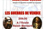 Samedi 10 janvier conférence à Bailly sur les guerres de Vendée