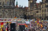 Pegida a rassemblé plus de 20.000 personnes à Dresde cet après-midi
