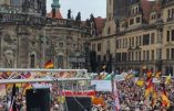 Pegida a rassemblé plus de 20.000 personnes à Dresde cet après-midi
