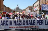Rome : immense succès de la Marche pour la Vie