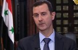 Le président Bachar el-Assad à propos du terrorisme et de l’immigration qui déferle sur l’Europe (vidéos)
