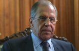Sergeï Lavrov, Ministre de la diplomatie Russe, accuse les USA d’ingérences coupables en Asie et au Moyen-Orient