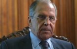 Sergeï Lavrov, Ministre de la diplomatie Russe, accuse les USA d’ingérences coupables en Asie et au Moyen-Orient