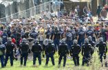 A Röszke, les immigrés tentent de s’échapper des camps de réfugiés et affrontent la police