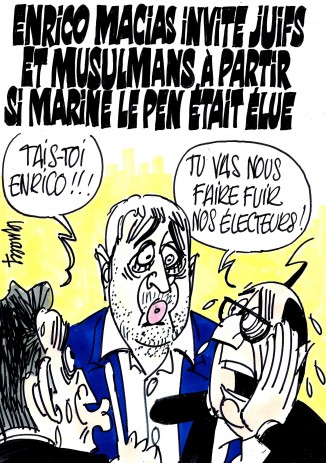 Ignace - Enrico Macias et Marine Le Pen