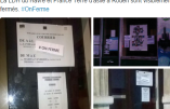 Un compte Twitter OnFerme relaye des actes de sabotage visant les associations immigrationnistes