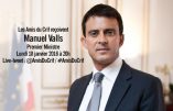 Manuel Valls tiendra une conférence pour le CRIF le 18 janvier