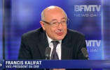 Le prochain président du CRIF sera Francis Kalifat, de la Fédération Sioniste de France