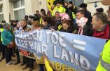 PEGIDA manifeste à Zeebruges suite au déplacement des immigrés de Calais vers la côte belge