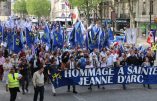Du défilé d’hommage à Ste Jeanne d’Arc organisé par Civitas à la convergence des patriotes contre le mondialisme