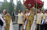Procession de la Fête Dieu dans les rues de Paris