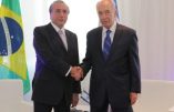 Michel Temer, président intérimaire du Brésil et ancien informateur des USA, reçoit l’aval de la communauté juive