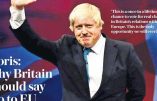 Premières violences contre les partisans du Brexit : Boris Johnson sous protection policière