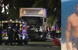 Police officers and rescue workers stand near a van that ploughed into a crowd leaving a fireworks display in the French Riviera town of Nice on July 14, 2016.
The mayor of the French city of Nice said dozens of people were likely killed after a van rammed into a crowd marking Bastille Day in the French Riviera resort today and urged residents to stay indoors.
 / AFP / VALERY HACHE        (Photo credit should read VALERY HACHE/AFP/Getty Images)