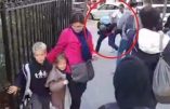Agression hétérophobe par des antifas pro-LGBT