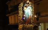 Procession de l’Immaculée Conception dans les rues de Paris