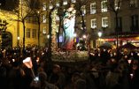 8 décembre 2016 : l’abbé de La Rocque demande à la Ste Vierge de donner à notre jeunesse la force de vivement contester toute loi humaine qui serait contraire à la loi du Créateur