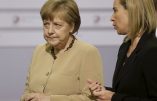Face à Donald Trump, Angela Merkel et Federica Mogherini font de L’Union européenne le dernier bastion du mondialisme
