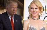 L’actrice Nicole Kidman soutient Trump
