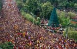 22 heures de procession catholique dans Manille