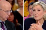 Patrick Buisson face à Marine Le Pen : France 2 c’est l’arroseur arrosé !