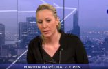 “Coup d’État du conseil constitutionnel”: Marion Maréchal-Le Pen évoque le programme conservateur de la candidate souverainiste dont elle se fait la porte-parole