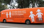 Un bus contre l’idéologie du genre devant le siège de l’ONU