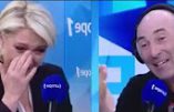 Quand Nicolas Canteloup fait pleurer de rire Marine Le Pen