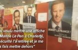 Aucune affiche de Marine Le Pen dans les bureaux de vote pour les Français de Belgique