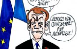 Ignace - Macron à Oradour-sur-Glane