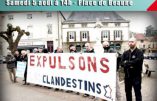 5 août 2017 – Rassemblement contre le placement d’immigrés illégaux dans un hôtel de Chalon-sur-Saône