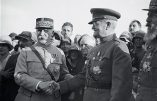 Le Maréchal Pétain et le Général US Pershing