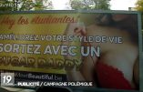 Bruxelles – Les autorités interdisent la campagne publicitaire incitant les étudiantes à se prostituer