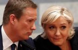 Européennes : Le « Non » de Dupont-Aignan à une alliance avec Marine Le Pen