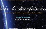 Le chanteur Alain Chamfort en parrain d’un gala de bienfaisance franc-maçon