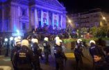 Bruxelles – Graves émeutes après un match de l’équipe de foot marocaine – 22 policiers blessés